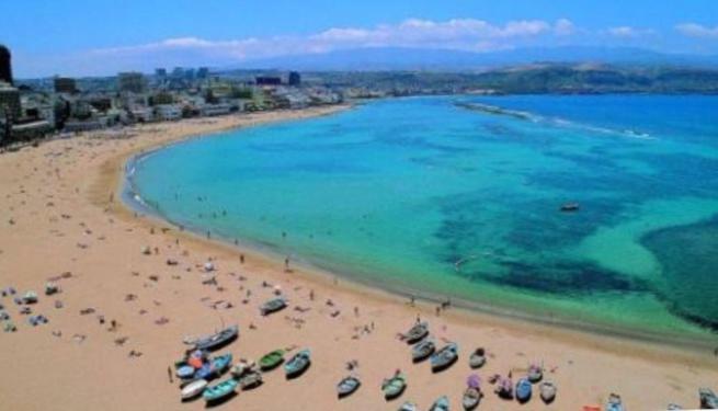 Apartamentos Syria Las Canteras لاس بالماس دي غران كاناريا المظهر الخارجي الصورة